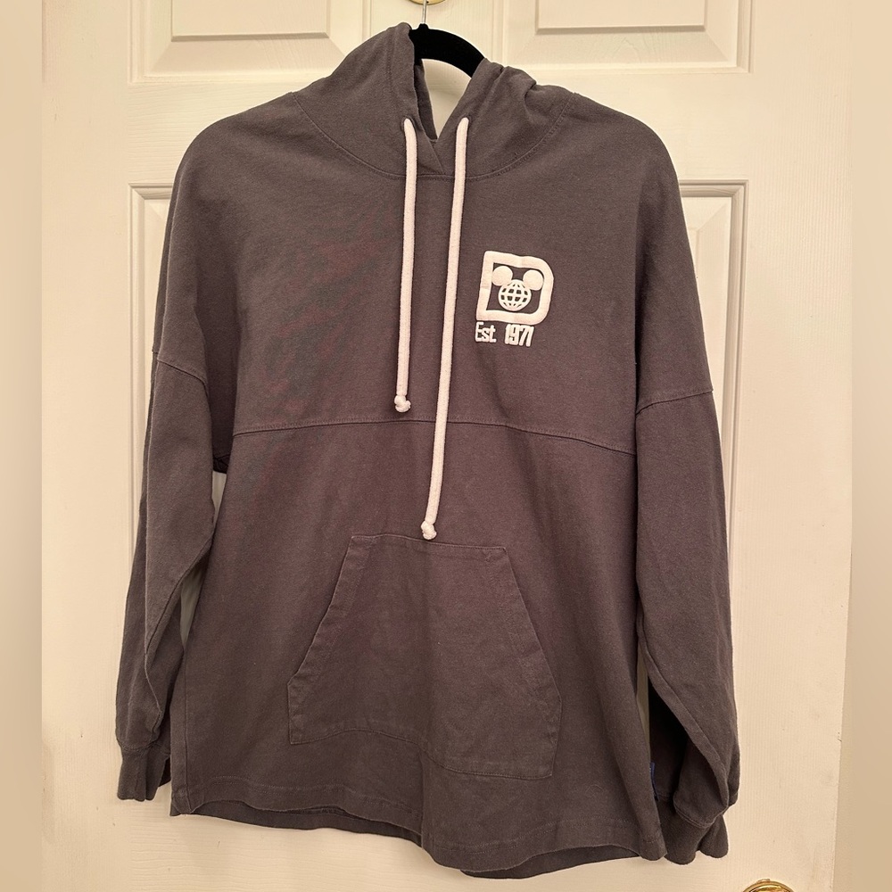 Women’s Small Official Walt Disney World Lightweight Hooded Sweatshirt
